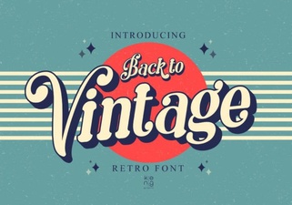 Back to Vintage Font: Timeless Typography for Modern Projects