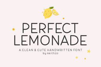 Perfect Lemonade Font for Fun and Creative Design Projects